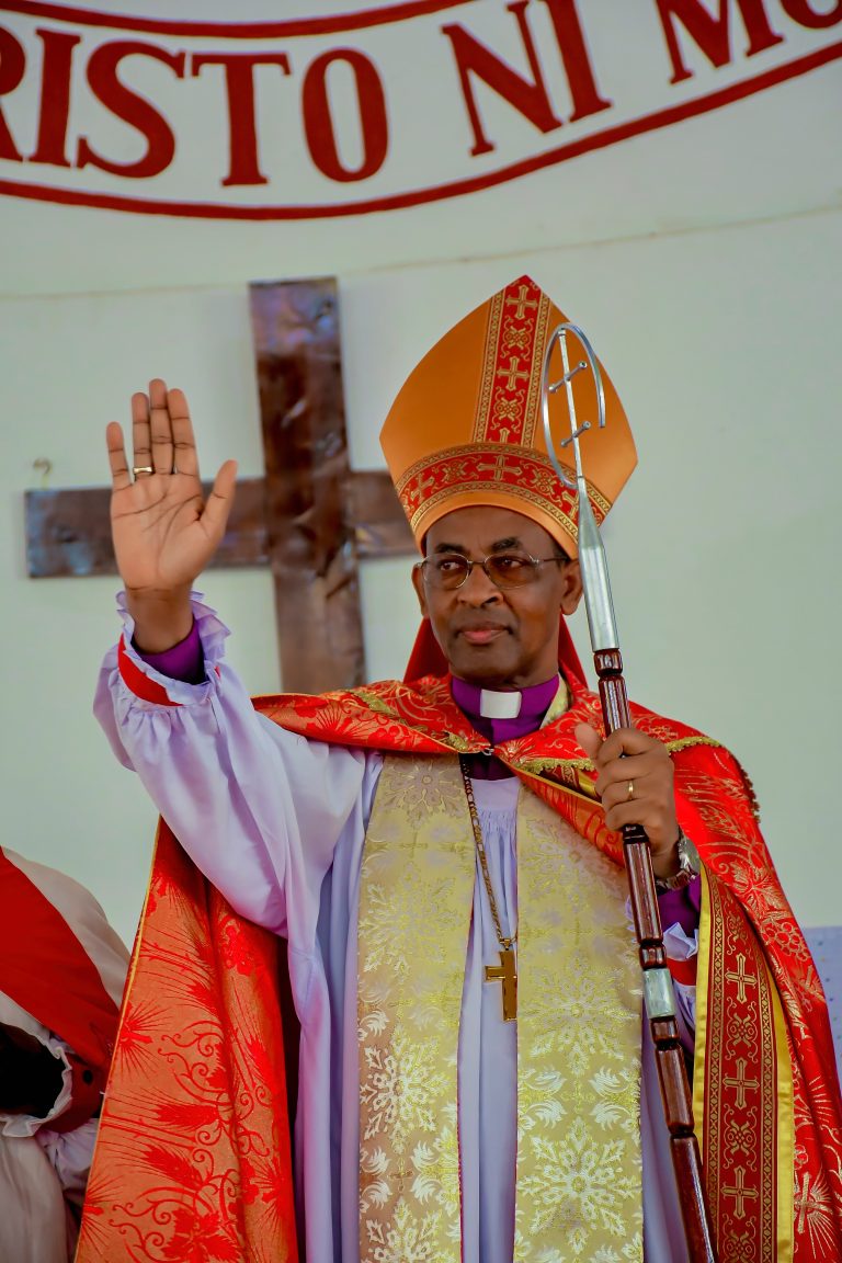 Archbishop Eraste Bigirimana Installed as the New Primate of the Anglican Church of Burundi